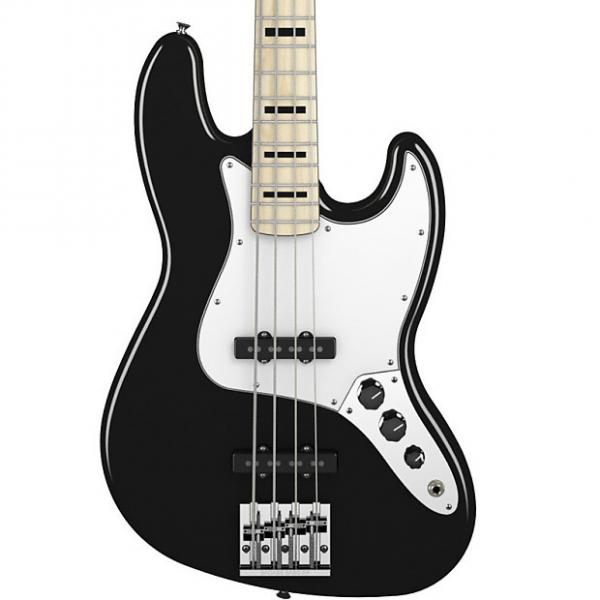 Custom Fender Geddy Lee Jazz Bass MN Black #1 image