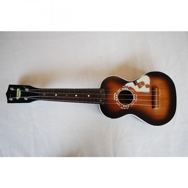 Custom Harmony Music note ukulele - soprano 50's Sunburst #1 image