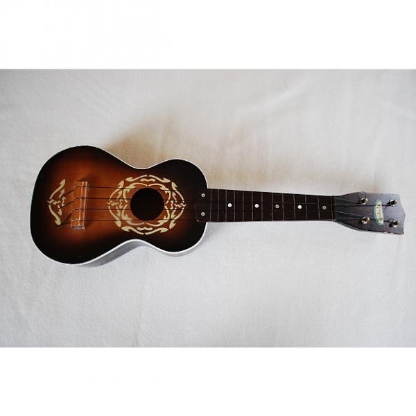 Custom Harmony Stencil - soprano ukulele 40s or 50s Sunburst #1 image