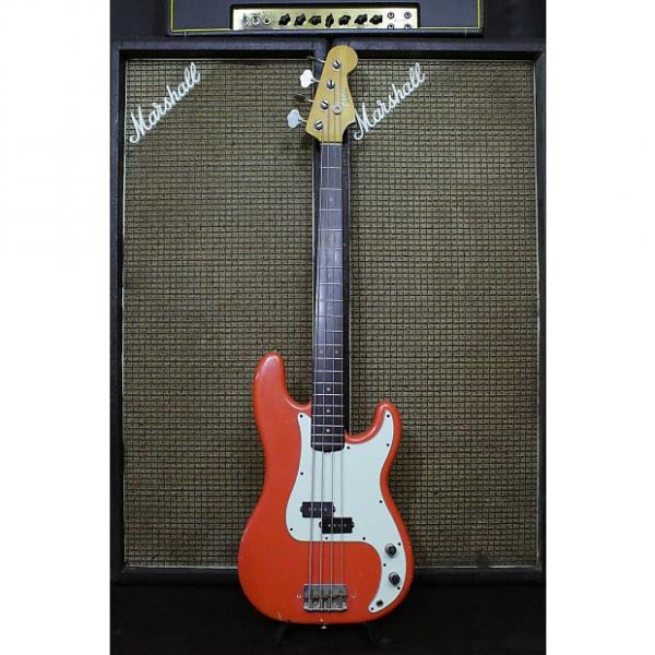 Custom Fender FENDER PRECISION BASS FIESTA RED SERIE L 1964 1964 Fiesta Red #1 image