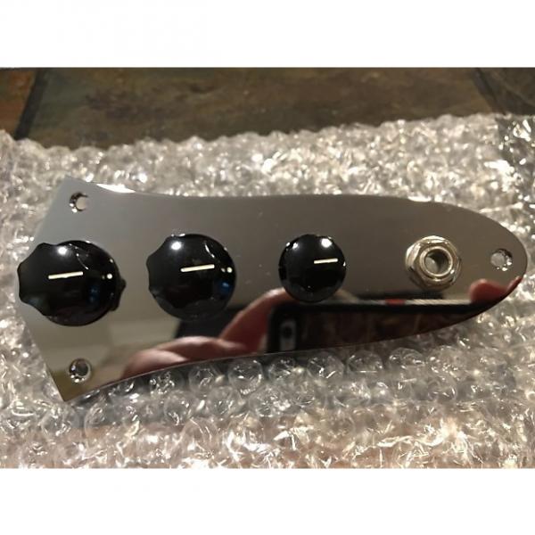 Custom Fender American Special Jazz Bass Control Plate (loaded) American Special Jazz 2012 Chrome #1 image