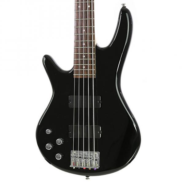 Custom Used Ibanez GSR205L Lefty Black Electric Bass #1 image
