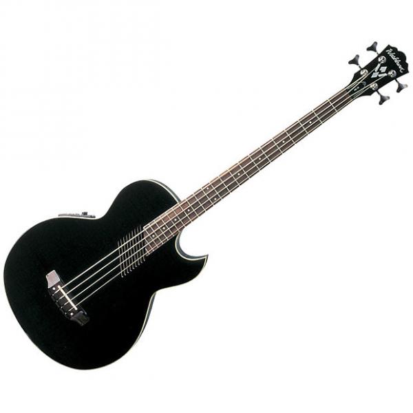 Custom Washburn AB10BK Acoustic-Electric Bass - B-Stock #1 image