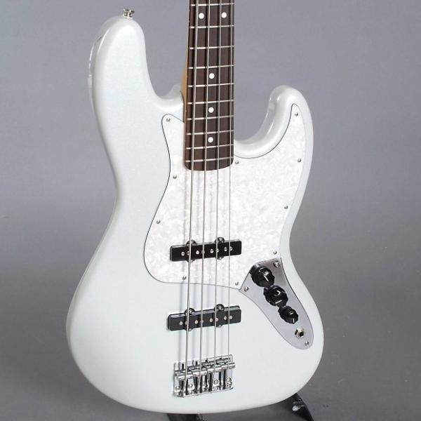 Custom Fender Special Edition White Opal Jazz Bass #1 image