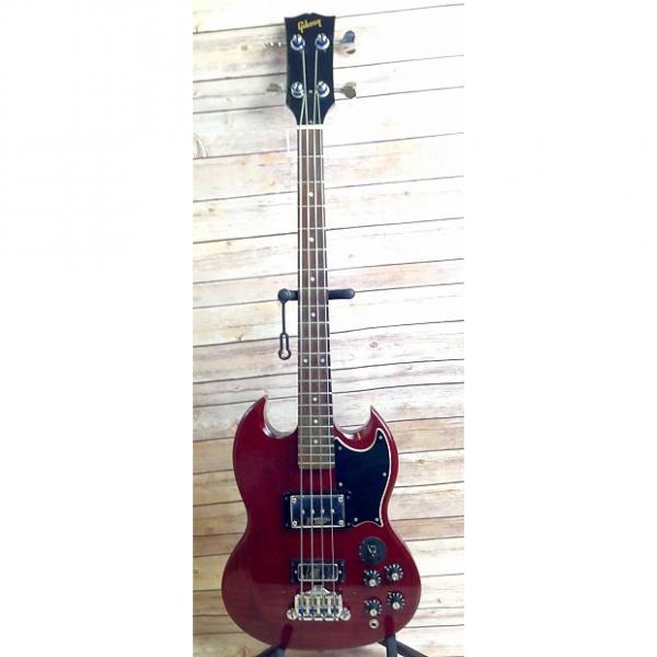 Custom Gibson EB3 1973 red #1 image
