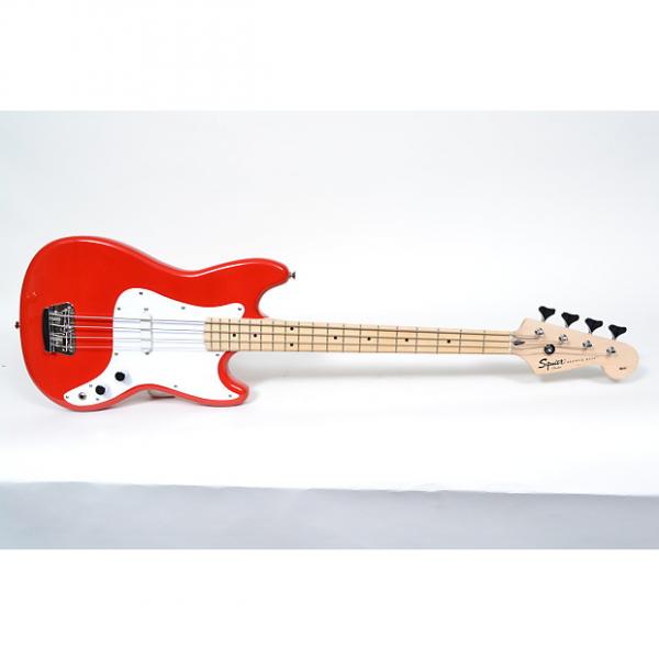 Custom Fender Squier Bronco Bass Electric Bass - Torino Red - Free Same Day Shipping! #1 image