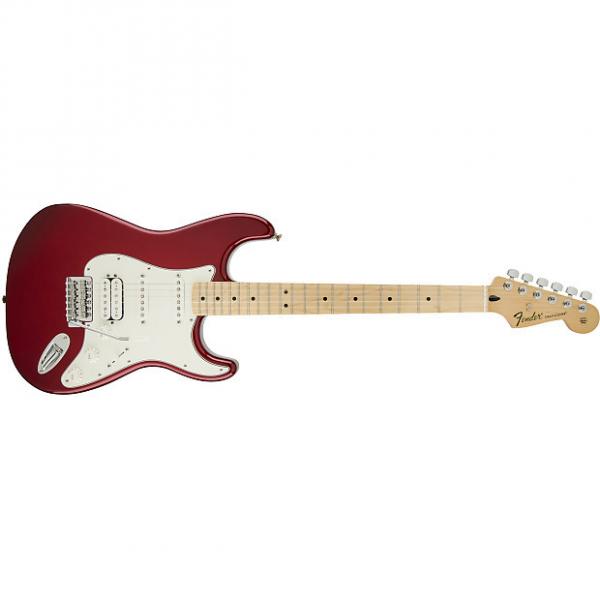 Custom Fender Standard Stratocaster® HSS Maple Fingerboard, Candy Apple Red - Default title #1 image