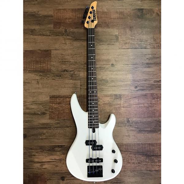 Custom Yamaha RBX350 Bass Guitar White #1 image