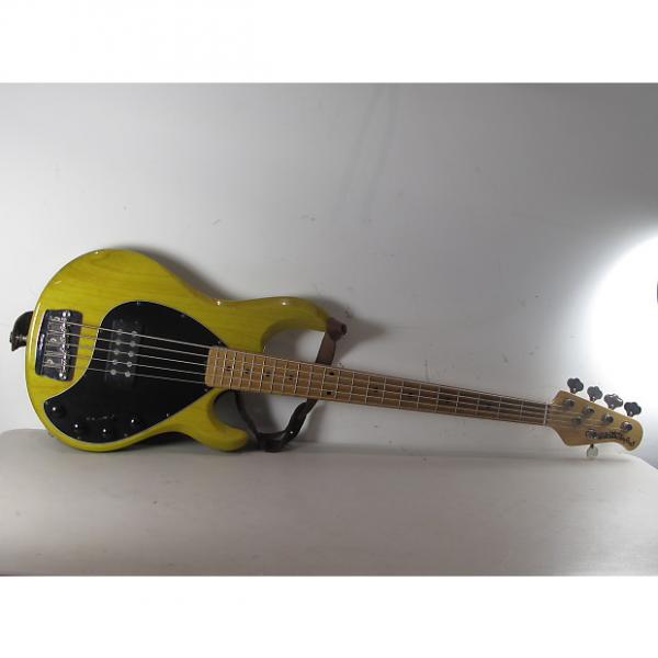Custom Ernie Ball Music Man StringRay 5 Yellow Lacquer 5 String Bass #1 image