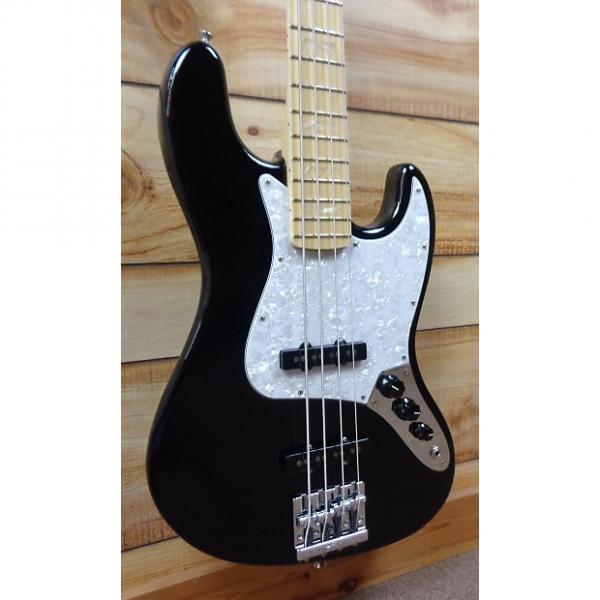 Custom New Fender® USA Geddy Lee Jazz Bass® Maple Fingerboard Black w/Case #1 image