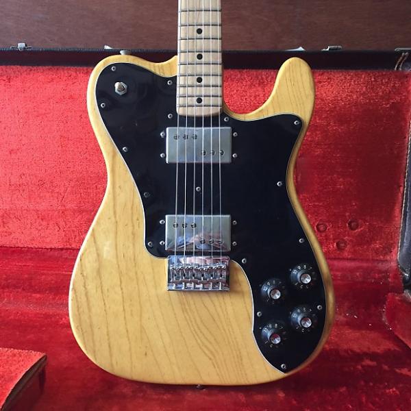 Custom 1974 Fender Telecaster Deluxe Natural Ash #1 image
