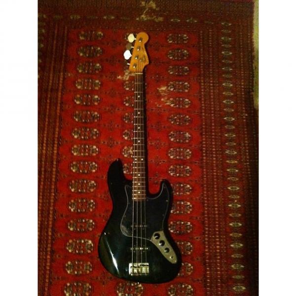 Custom Fender Jazz Bass  1985 Black MIJ #1 image