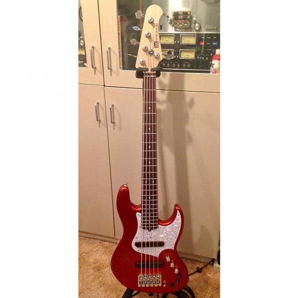 Custom Xotic XJ-1T 5 String 2013 Candy Red #1 image