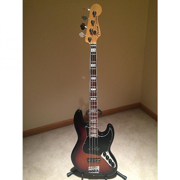 Custom Fender American Elite Jazz Bass 2015 3 Tone Sunburst #1 image