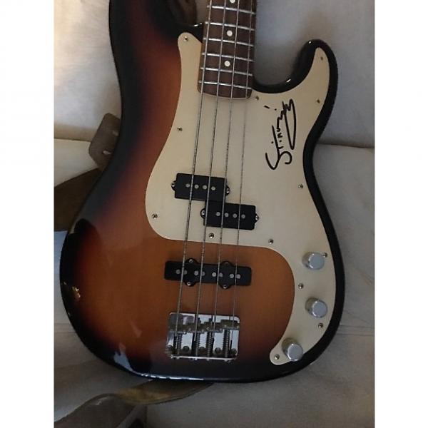 Custom Fender Precision Bass . Brown And Black #1 image