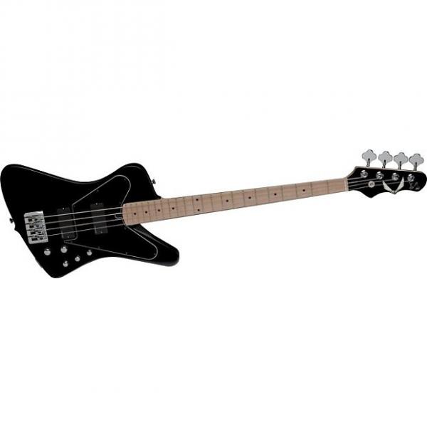 Custom Dean John Entwistle Hybrid 4 String Bass Guitar (Black/Black) #1 image