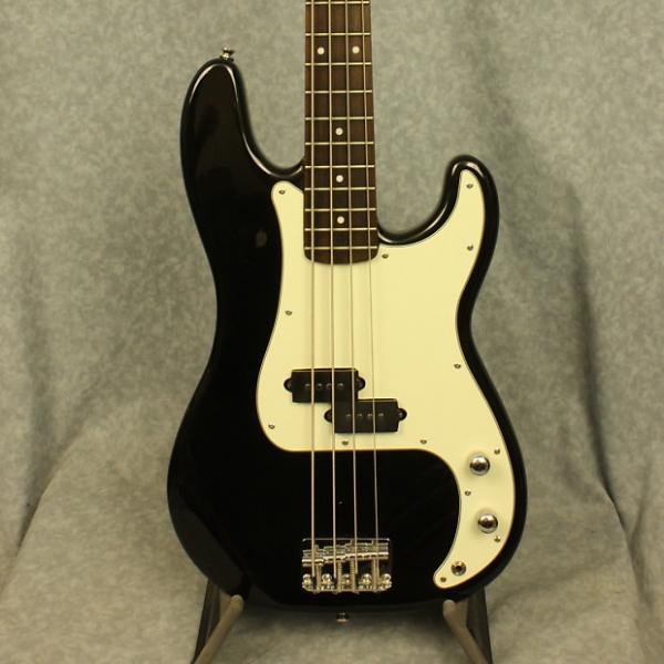 Custom Squier Affinity P-Bass 4-String Electric Bass in Black Finish #1 image