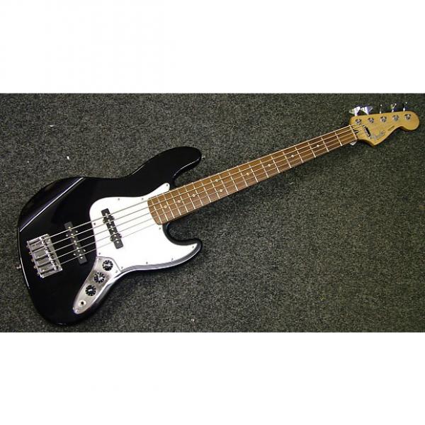 Custom Fender Jazz Bass Standard V 2000 Black #1 image