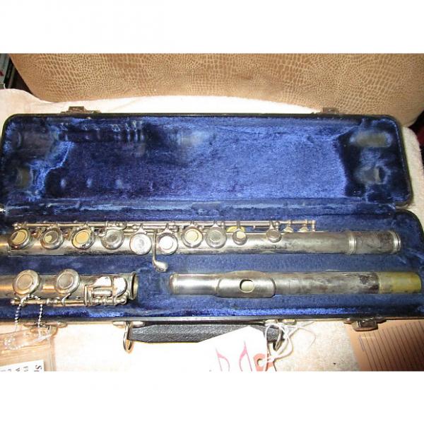 Custom used W.T. Armstrong Model 104 flute AS IS For parts or repair project #1 image