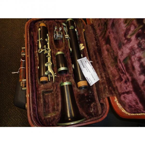 Custom vintage Evette Schaeffer Buffet-Crampon Paris wooden clarinet AS IS For parts or repair project #1 image