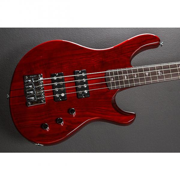 Custom Paul Reed Smith SE Kingfisher Bass 2014 Scarlet Red #1 image