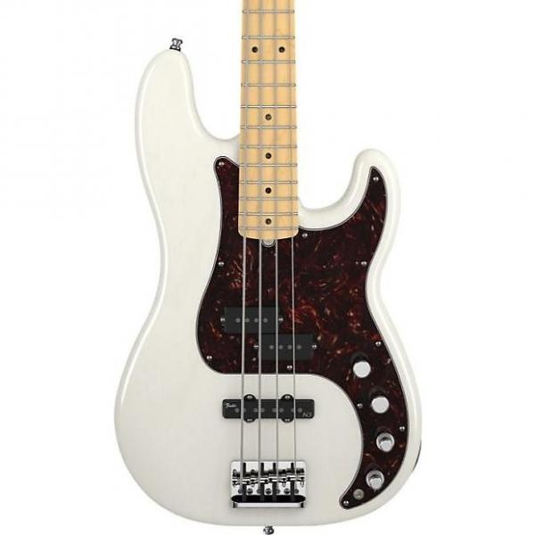 Custom Fender American Deluxe Precision Bass Ash, Maple, White Blonde #1 image