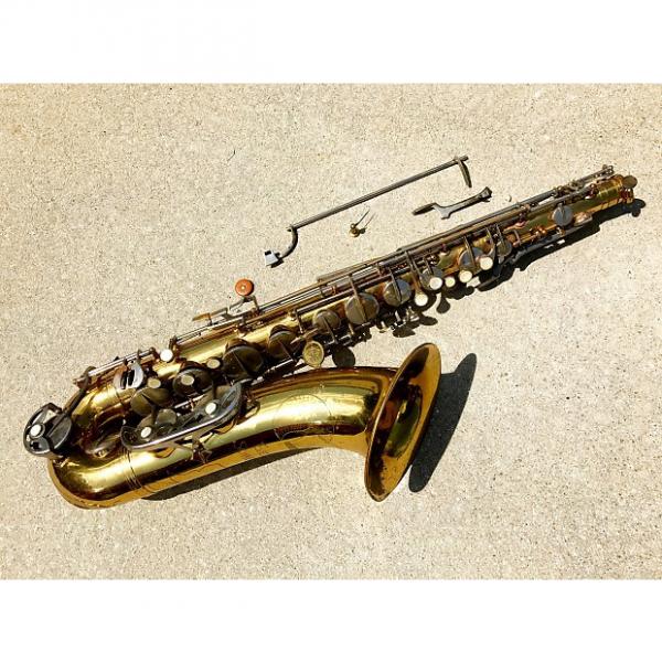 Custom Evette Schaeffer Tenor Saxophone for parts or repair vintage sax France Buffet Paris #1 image