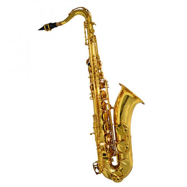 Custom Schiller American Heritage 400 Tenor Saxophone - Gold Knox #1 image
