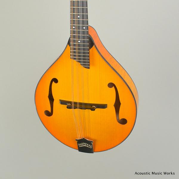 Custom Collings MT2 Mandolin, Tangerine Burst, One-Piece Back, Adirondack Top #1 image