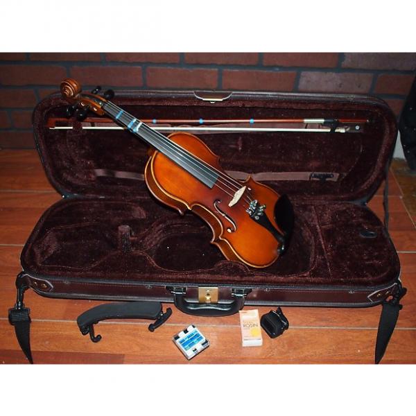 Custom Hand-Built Helmke Viotti 3/4 Size Violin Set w/Case, bow, tuner #1 image