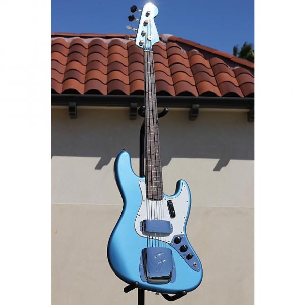 Custom Fender 1 of 46 '64 Jazz Bass 2013 Lake Placid Blue w/ Matching Headstock #1 image