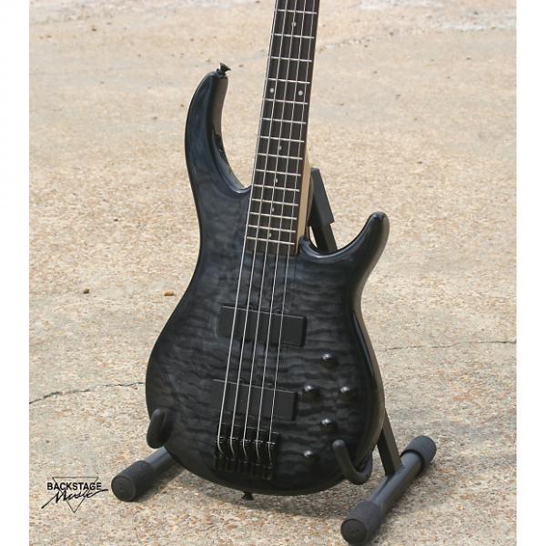 Custom Peavey Millennium AC 5 (5 String Active) Bass, Trans (Transparent) Black #1 image