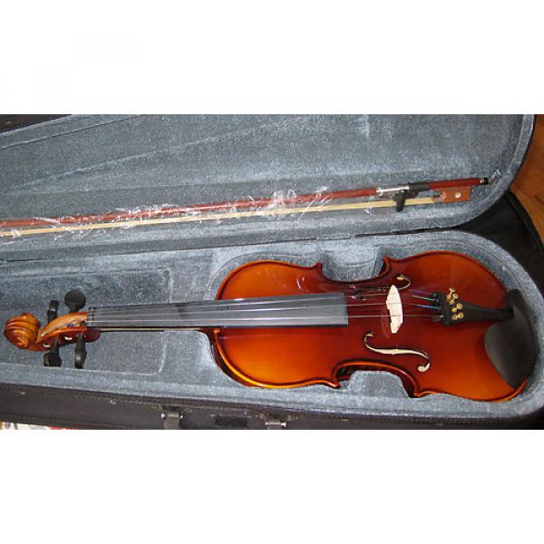 Custom 4/4 Fullsize Student Violin Outfit #1 image