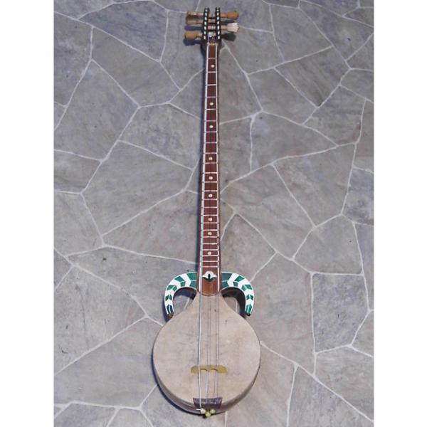 Custom RARITY ! vintage Kashgar RABAB trad. Plucked string instrument 5string Uyghurs rebab rawap #1 image