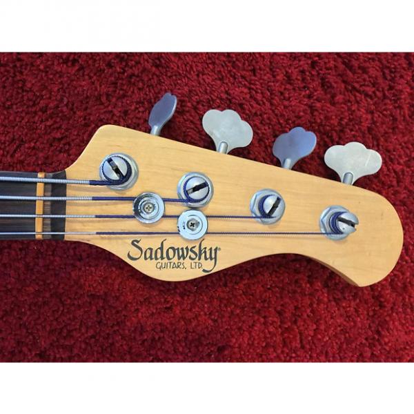 Custom Sadowsky Marcus Miller Fretless Bass Blonde #1 image