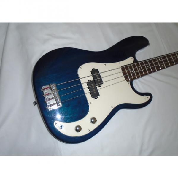 Custom Johnson by AXL P Bass style ?  Trans blue #1 image