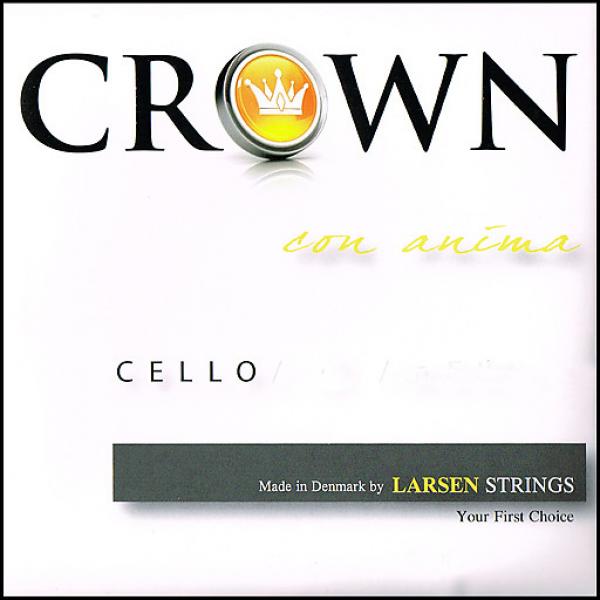 Custom CROWN CELLO STRING SET 4/4 / LARSEN (VIOLINS AUSTRALIA) #1 image