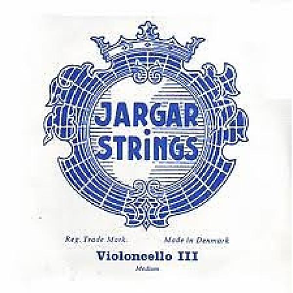 Custom Jargar 4/4 Size Cello strings set Med Blue #1 image