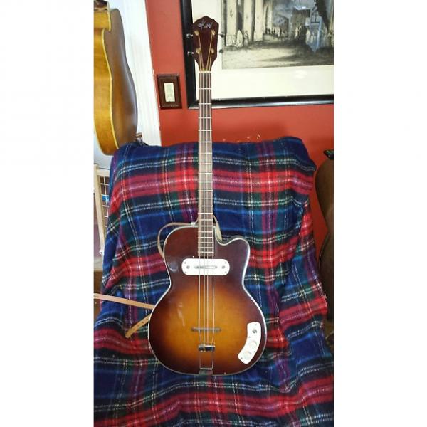 Custom Kay ThinTwin Bass 1956 Sunburst #1 image