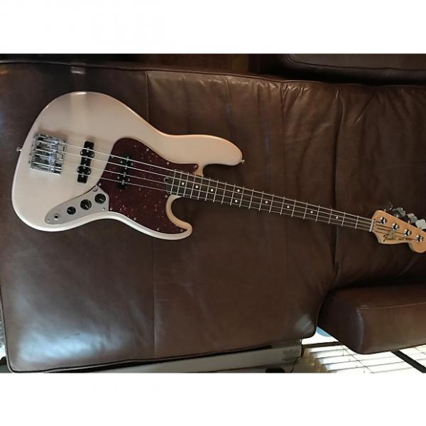 Custom Fender Highway 1 Jazz Bass/USA 2011 Satin Beige #1 image
