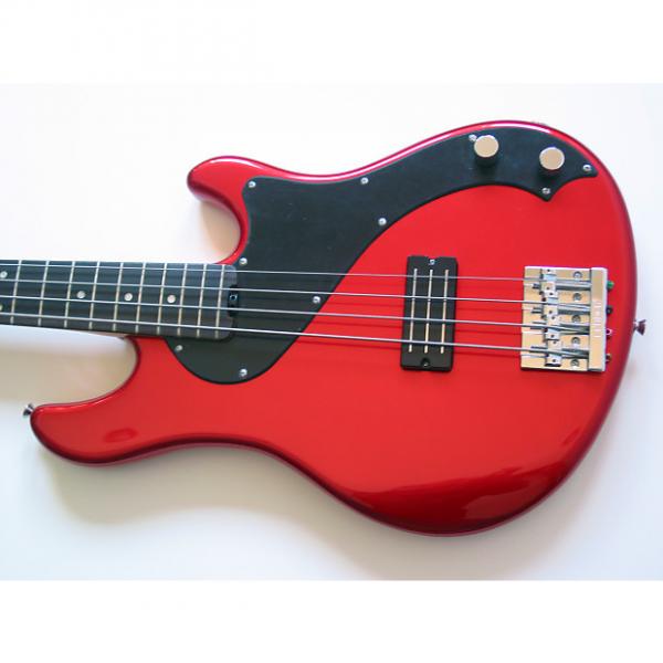 Custom 2013 Fender Modern Player Dimension Bass w/Fender Case in Candy Apple Red #1 image