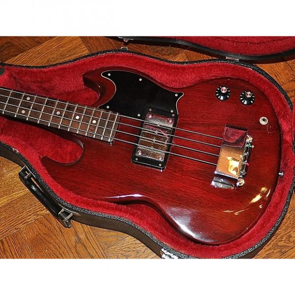 Custom 1975 Gibson EB-O EBO Bass Guitar - Cherry Finish - 100% Original - Great Shape -Original Gibson Case #1 image