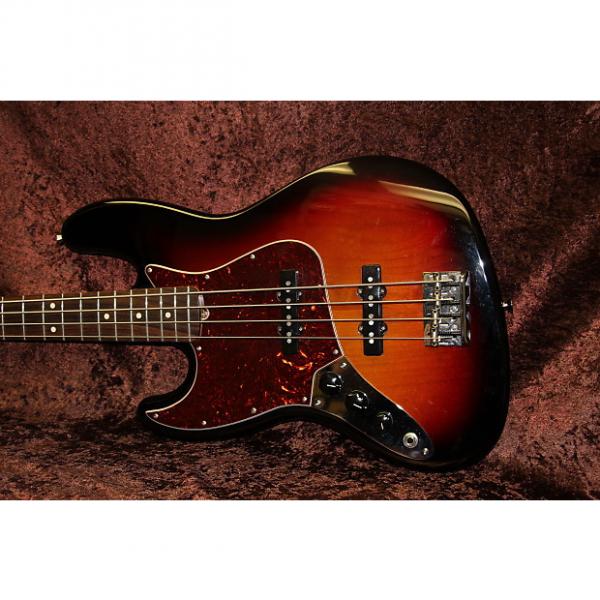 Custom Fender American Jazz Bass Left Handed Gloss Tobacco Burst #1 image