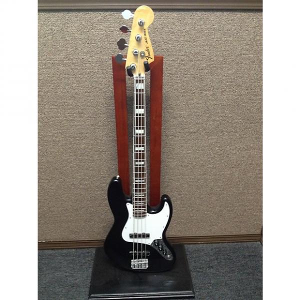 Custom Fender 70's Jazz Bass Black/White 2014 Made In Mexico Sales Floor Model #1 image