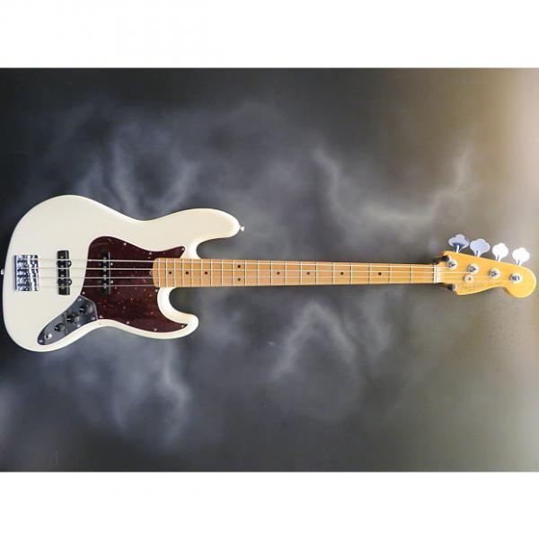 Custom Fender American Standard Jazz Bass IV 2015 Olympic White #1 image