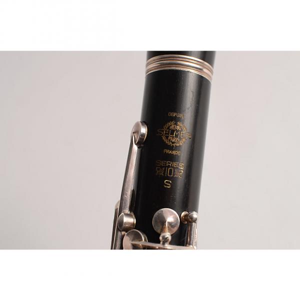 Custom Selmer Series 10S Clarinet Paris Pro Instrument Exc Cond 1983 Grenadilla #1 image