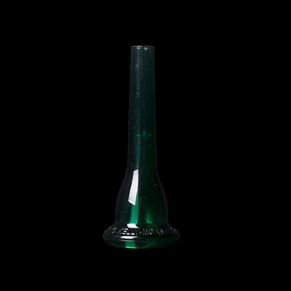 Custom Kelly Medium Cup Crystal Green French Horn Mouthpiece #1 image