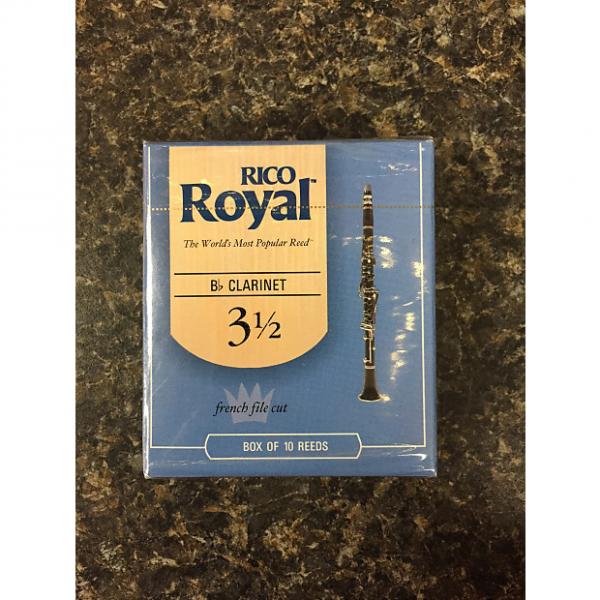 Custom Rico Royal French Cut Clarinet Reed 3.5 box 10 #1 image