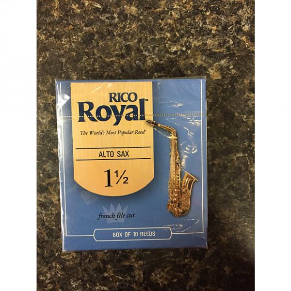 Custom Rico Royal French Cut 1.5 Alto Sax Reeds box 10 #1 image