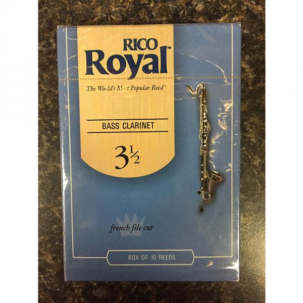 Custom Rico Royal French Cut Bass Clarinet Reeds box 10 - 3.5 #1 image